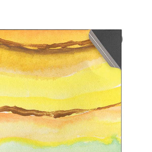 Tuscan Sun Watercolor Geode XBox Series X Digital Edition Console Skin